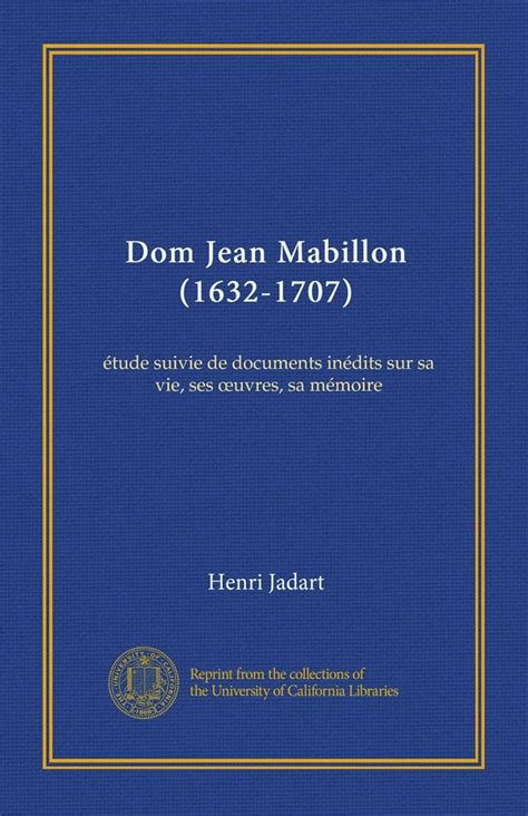 dom jean mabillon.